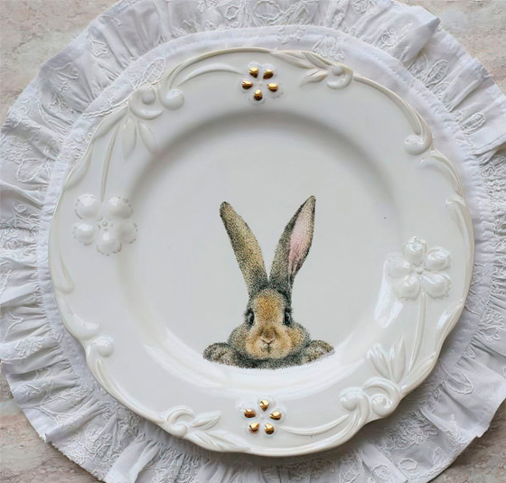Скидка 25% на пасхальные коллекции фарфоровой посуды Funny Bunny и Rabbits бренда Myatashop!