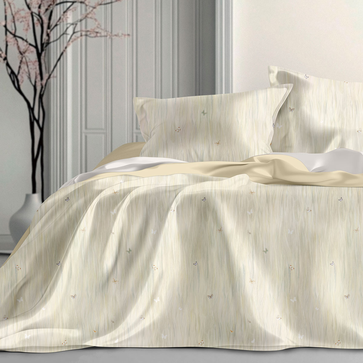 Комплект постельного белья 1,5-спальный Pappel Festiva, белый
Комплект постельного белья 1,5-спальный Pappel Festiva, белый