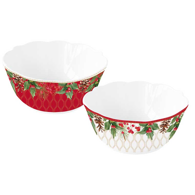 Набор салатников Easy Life Christmas Berries 2шт в подарочной упаковке, Белый;красный;разноцветный
Набор салатников Easy Life Christmas Berries 2шт в подарочной упаковке, Белый;красный;разноцветный