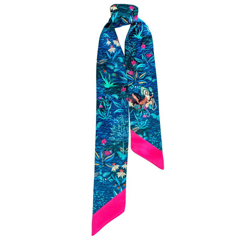 Шарф Mollen Твилли Шалость в темно-бирюзовом
Шарф Mollen Твилли Шалость в темно-бирюзовом