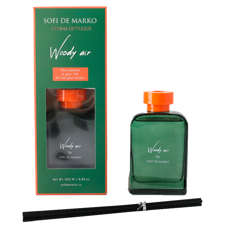 Диффузор ароматический Sofi de Marko Woody Air 200мл
Диффузор ароматический Sofi de Marko Woody Air 200мл