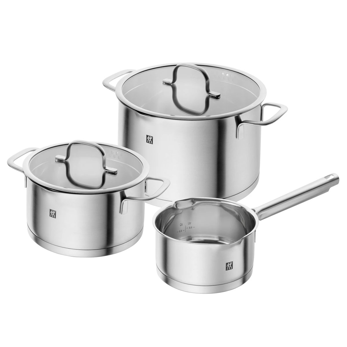 Набор кастрюль Zwilling True Flow 3 предмета
Набор кастрюль Zwilling True Flow 3 предмета