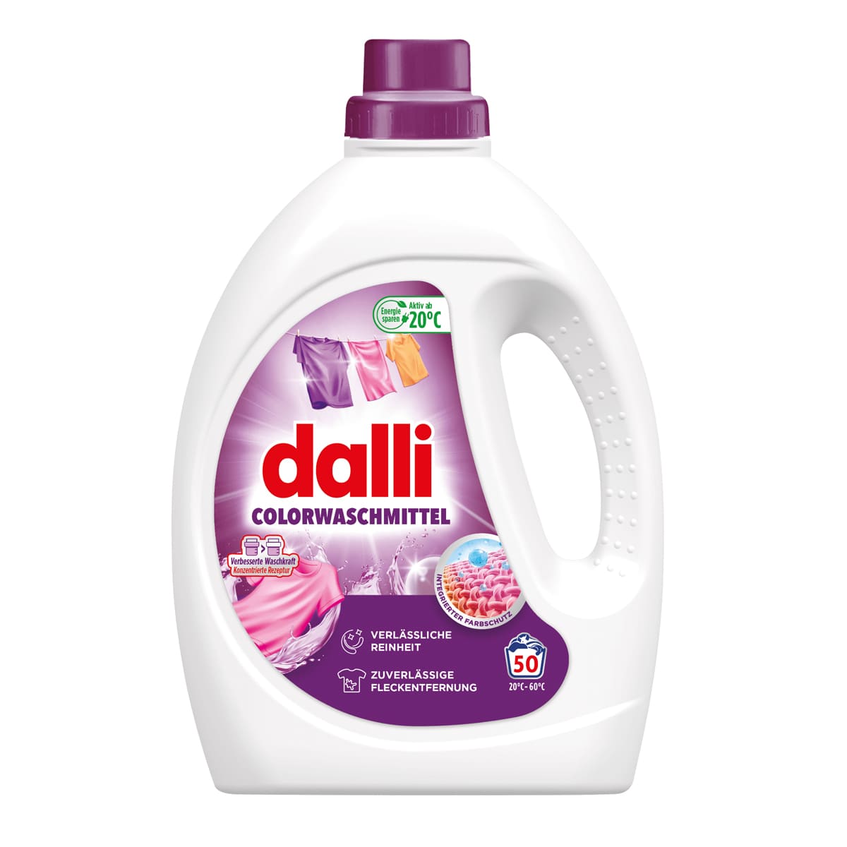 Концентрированный гель Dalli Сolor для стирки цветного белья, 2,25л
Концентрированный гель Dalli Сolor для стирки цветного белья, 2,25л
