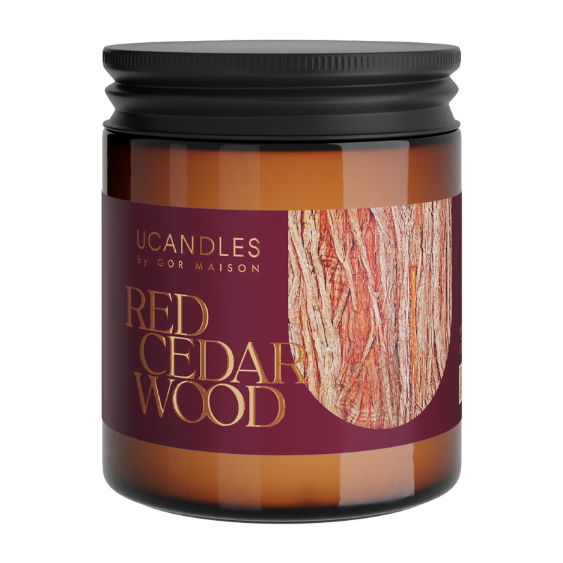 Свеча ароматическая Ucandles by Gor Maison Red Cedarwood
Свеча ароматическая Ucandles by Gor Maison Red Cedarwood