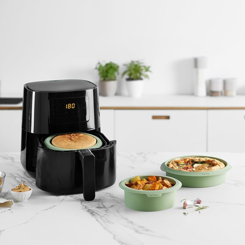 Форма для аэрогриля Lekue Airfryer 15см
Форма для аэрогриля Lekue Airfryer 15см