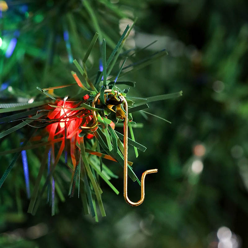 Набор металлических крючков для ёлочных украшений Miland 50шт, золотистый
Набор металлических крючков для ёлочных украшений Miland 50шт, золотистый