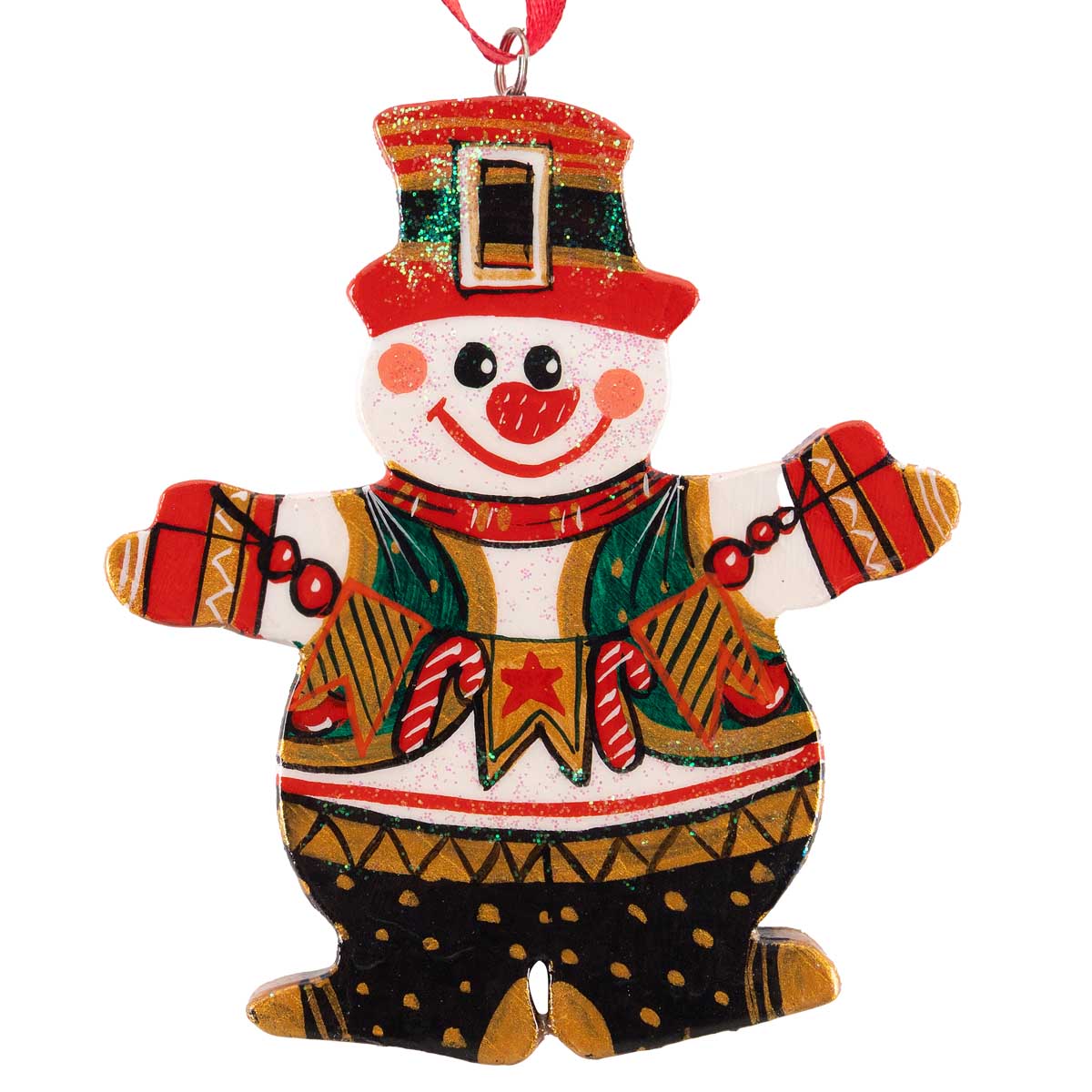 Елочная игрушка Мануфактура подарков Снеговичок (ручная работа)
Елочная игрушка Мануфактура подарков Снеговичок (ручная работа)