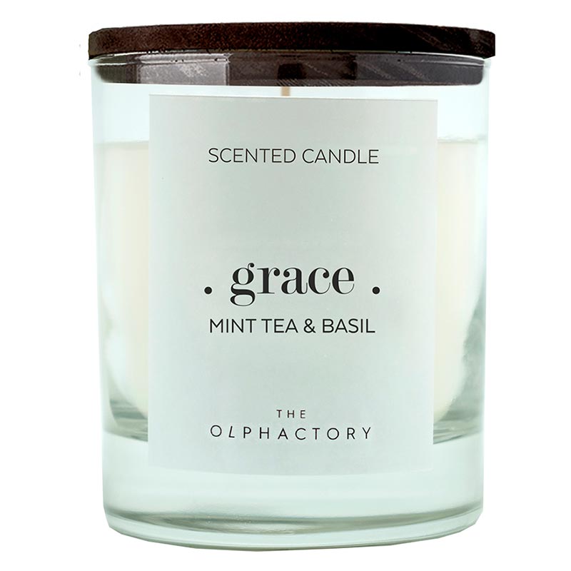 Свеча ароматическая Ambientair The Olphactory GRAСE Black Мята и базилик 40 ч, Белый
Свеча ароматическая Ambientair The Olphactory GRAСE Black Мята и базилик 40 ч, Белый