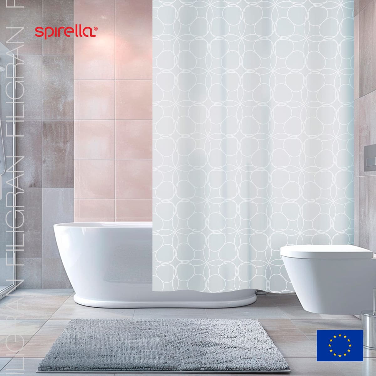 Штора для ванной Spirella Filigran
Штора для ванной Spirella Filigran