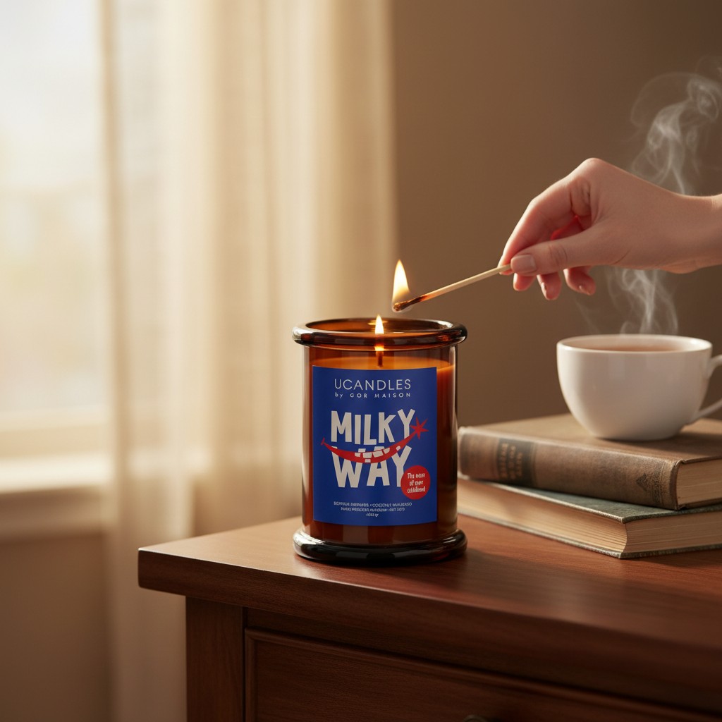 Свеча ароматическая Ucandles by Gor Maison Christmas Milky Way
Свеча ароматическая Ucandles by Gor Maison Christmas Milky Way