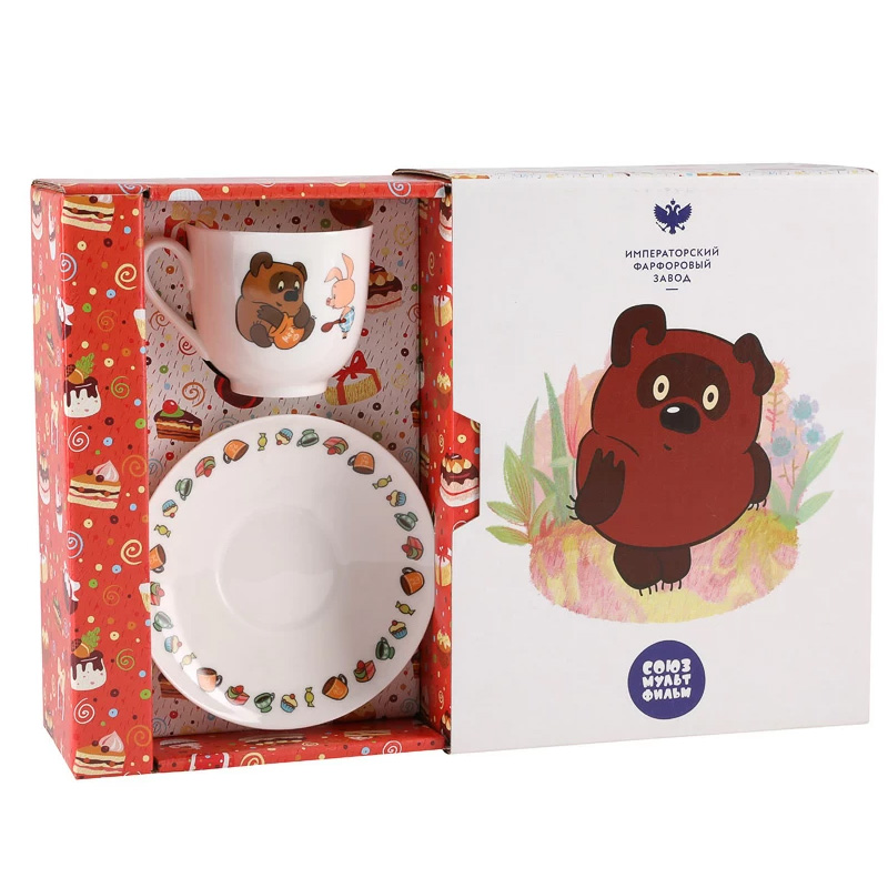 Пара чайная Императорский фарфоровый завод Союзмультфильм Пятачок
Пара чайная Императорский фарфоровый завод Союзмультфильм Пятачок