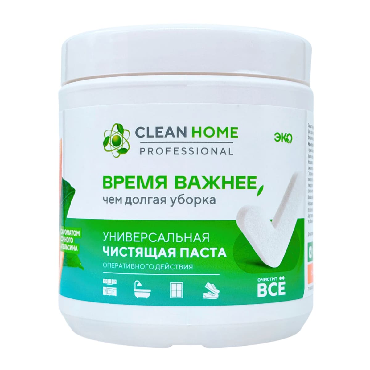 Чистящая паста универсальная Clean Home 900г
Чистящая паста универсальная Clean Home 900г