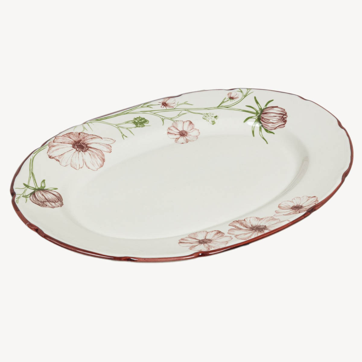 Блюдо овальное Дымов Керамика Космея Утро 07.00
Блюдо овальное Дымов Керамика Космея Утро 07.00