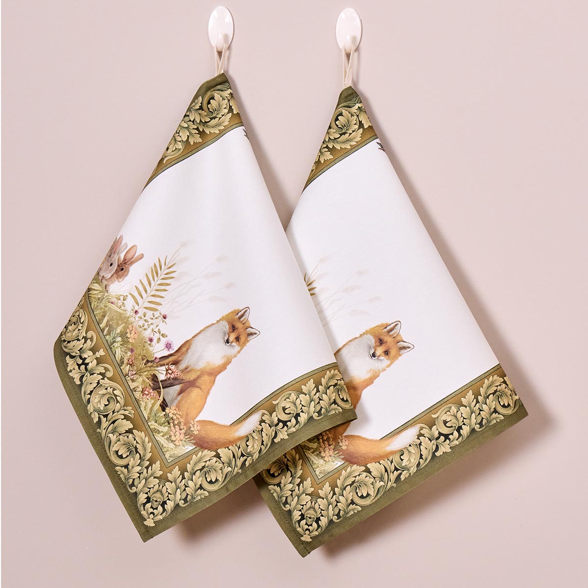 Набор полотенец Santalino Охота Лиса, 2шт 
Набор полотенец Santalino Охота Лиса, 2шт