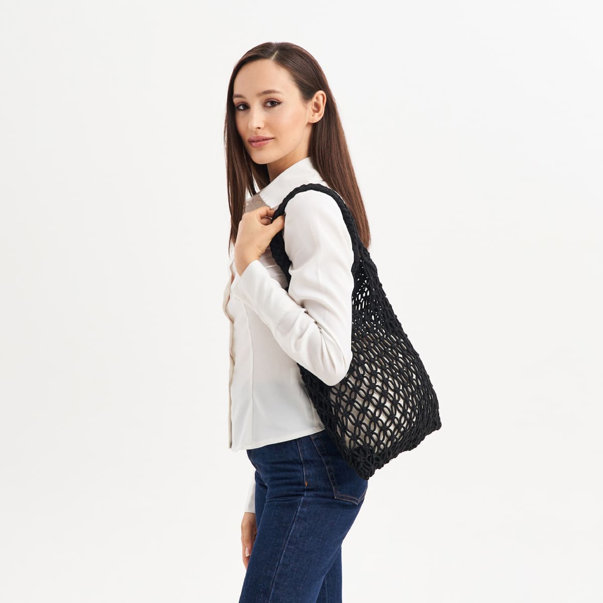 Сумка-шоппер черная Jane's Story
Сумка-шоппер черная Jane's Story