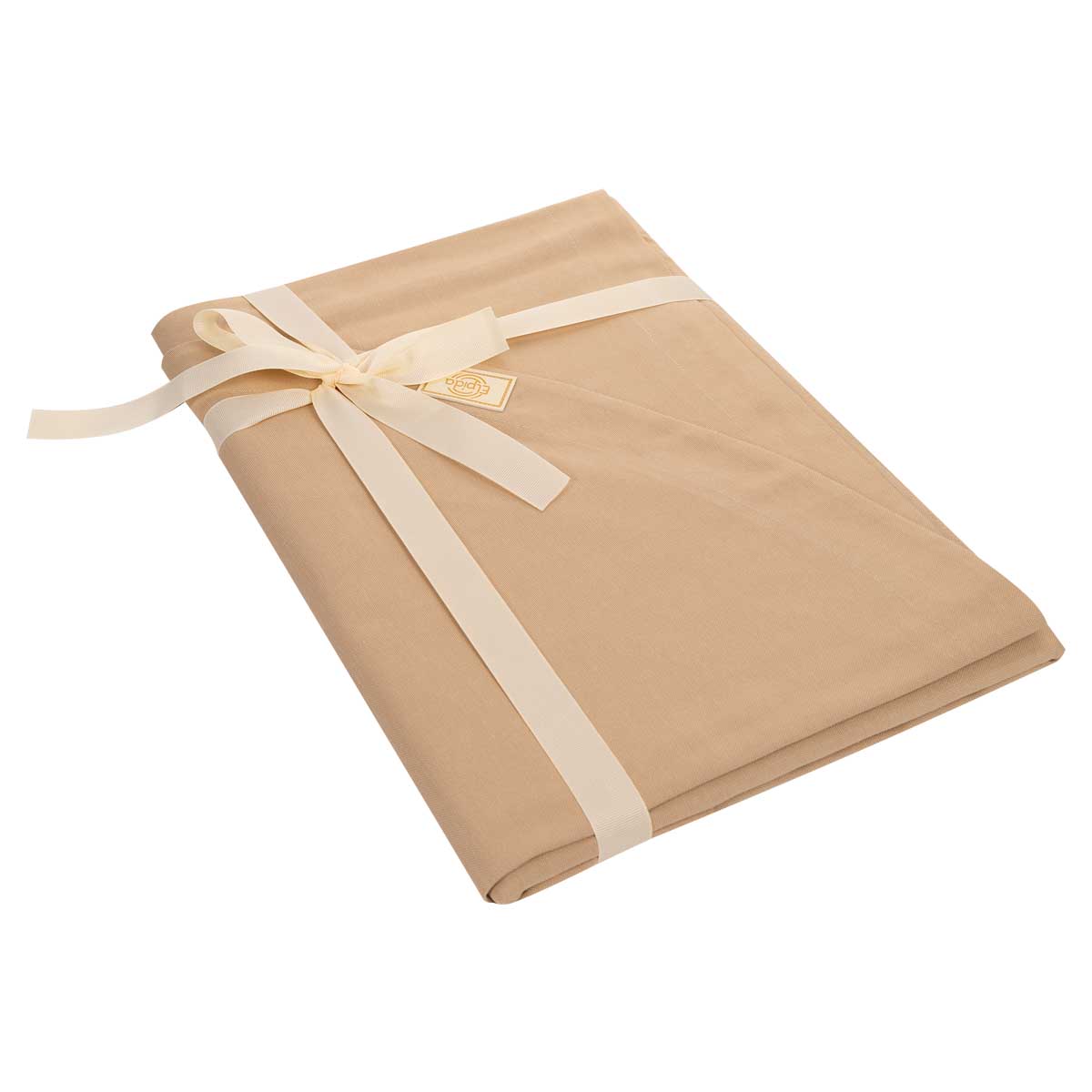 Скатерть Elpida овальная 160х210см, цвет бежевый 
Скатерть Elpida овальная 160х210см, цвет бежевый