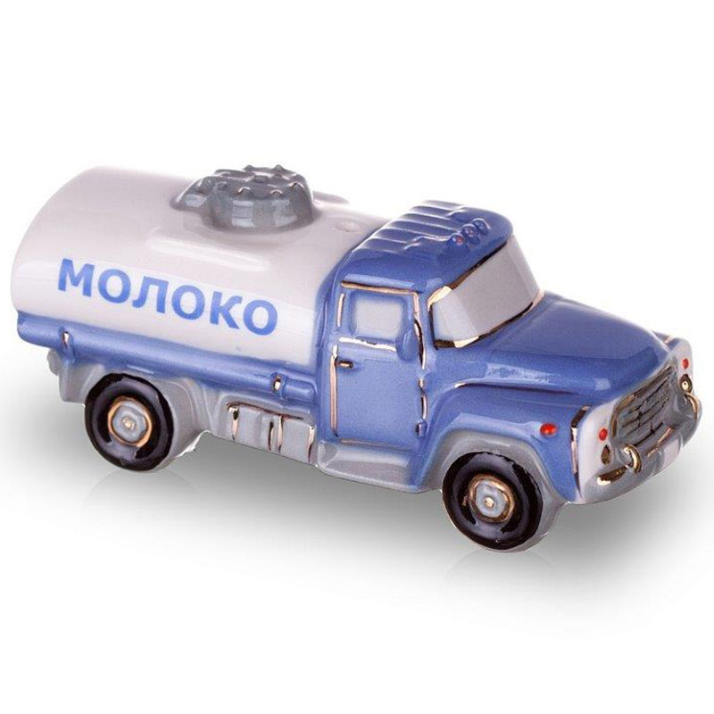 Елочная игрушка Фарфоровая мануфактура Ретро автомобили. Цистерна Молоко, Синий
Елочная игрушка Фарфоровая мануфактура Ретро автомобили. Цистерна Молоко, Синий