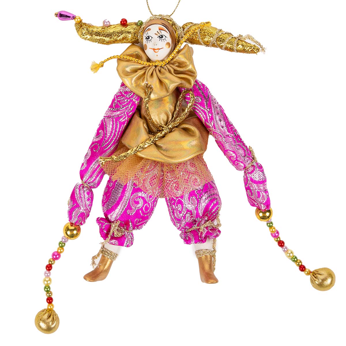 Елочная игрушка Мануфактура подарков Клоун Скоморох
Елочная игрушка Мануфактура подарков Клоун Скоморох