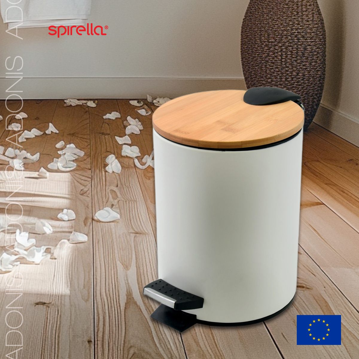 Ведро Spirella Adonis 5л 
Ведро Spirella Adonis 5л