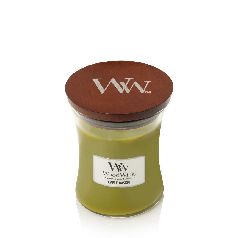 Аромасвеча Woodwick средняя Корзина с яблоками, Горчичный
Аромасвеча Woodwick средняя Корзина с яблоками, Горчичный