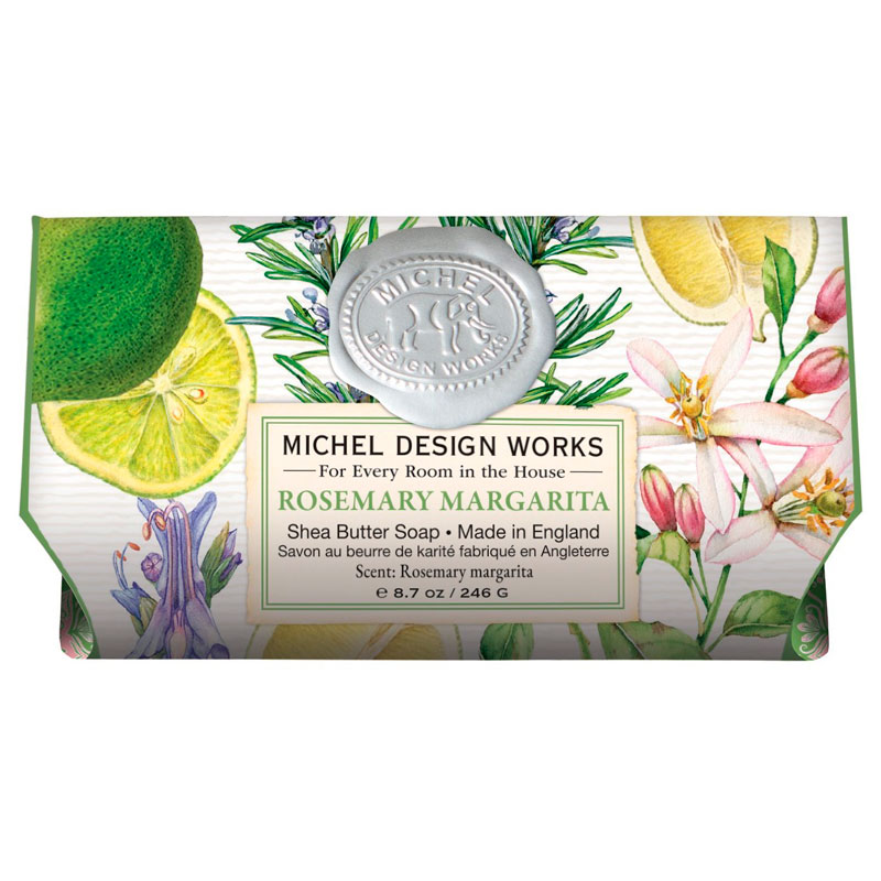 Мыло в бумажной обертке Michel Design Works Розмарин и Маргарита
Мыло в бумажной обертке Michel Design Works Розмарин и Маргарита
