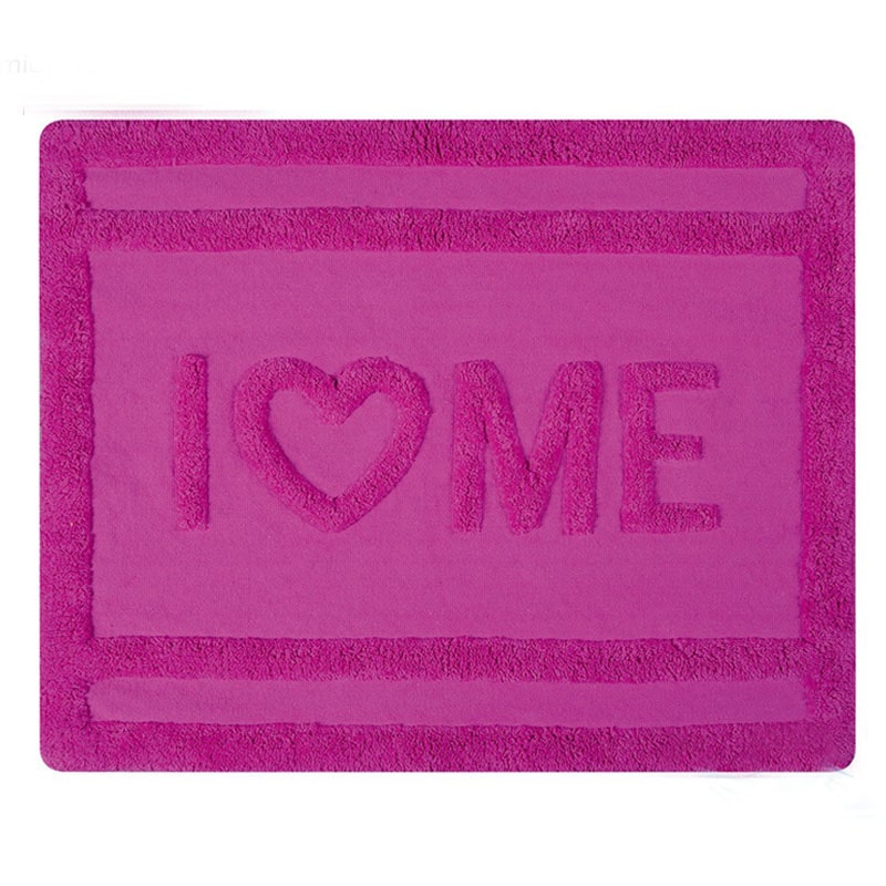 

Коврик для ванной 55x65см Spirella LOVE, розовый
