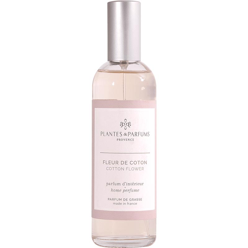Спрей Духи интерьерные Plantes et Parfums provence Цветок хлопка 100мл