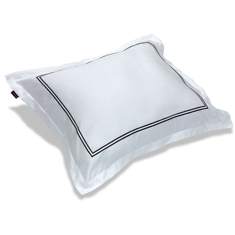 

Наволочка 50x70см Gant Home Sateen Stitch, цвет белый