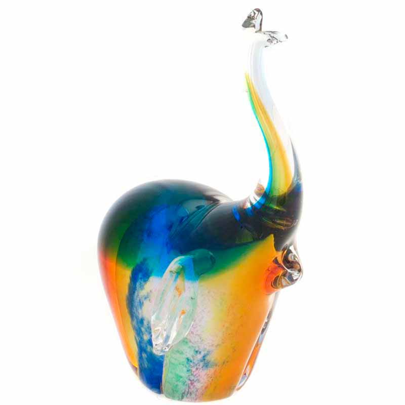

Фигурка Art Glass Слоненок 11x18,5 см, Голубой