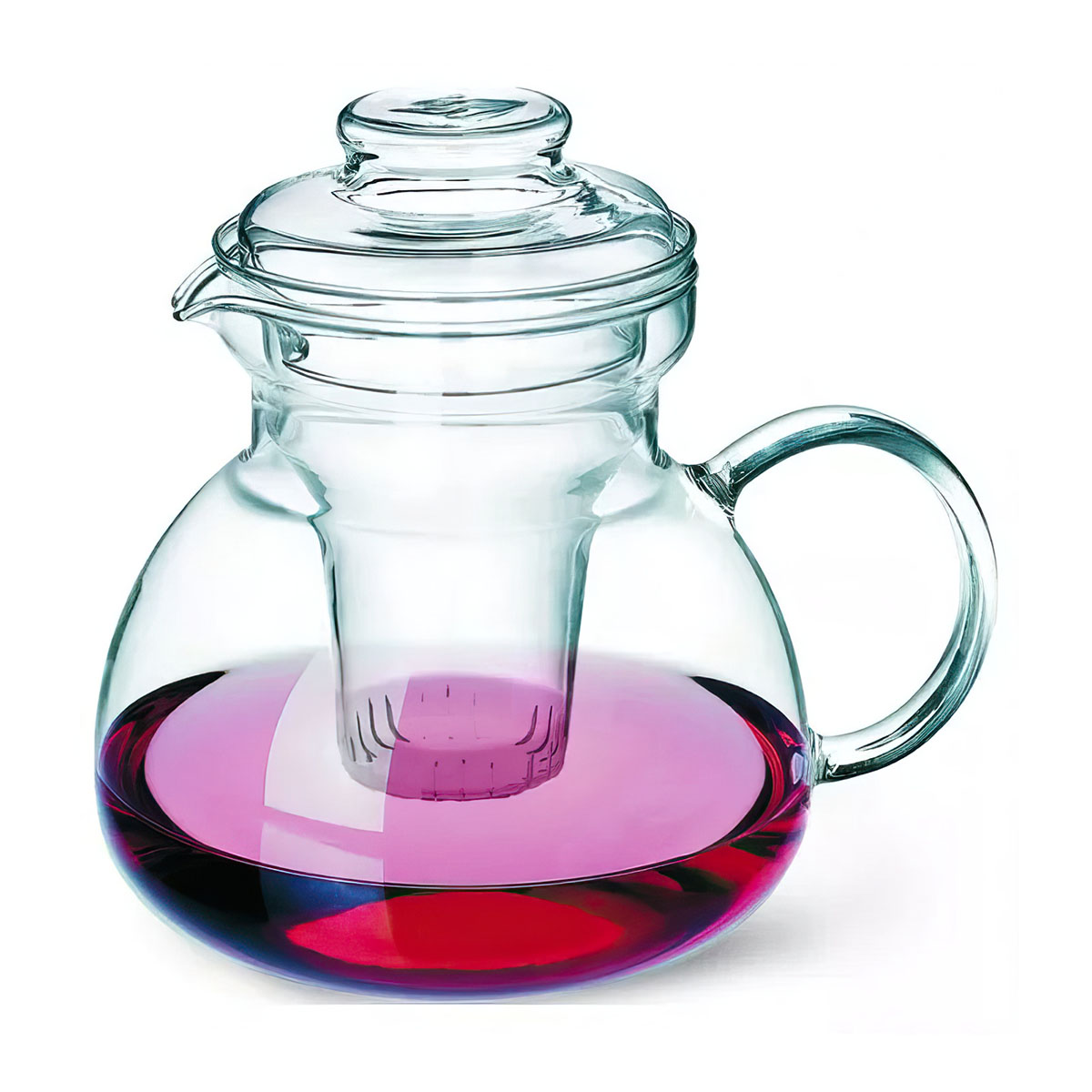 Чайник заварочный со стеклянным фильтром Simax Marta 1,5л Simax СИС098, цвет прозрачный