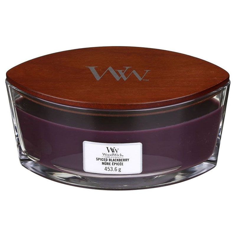 

Свеча эллипс Woodwick Пряная ежевика
