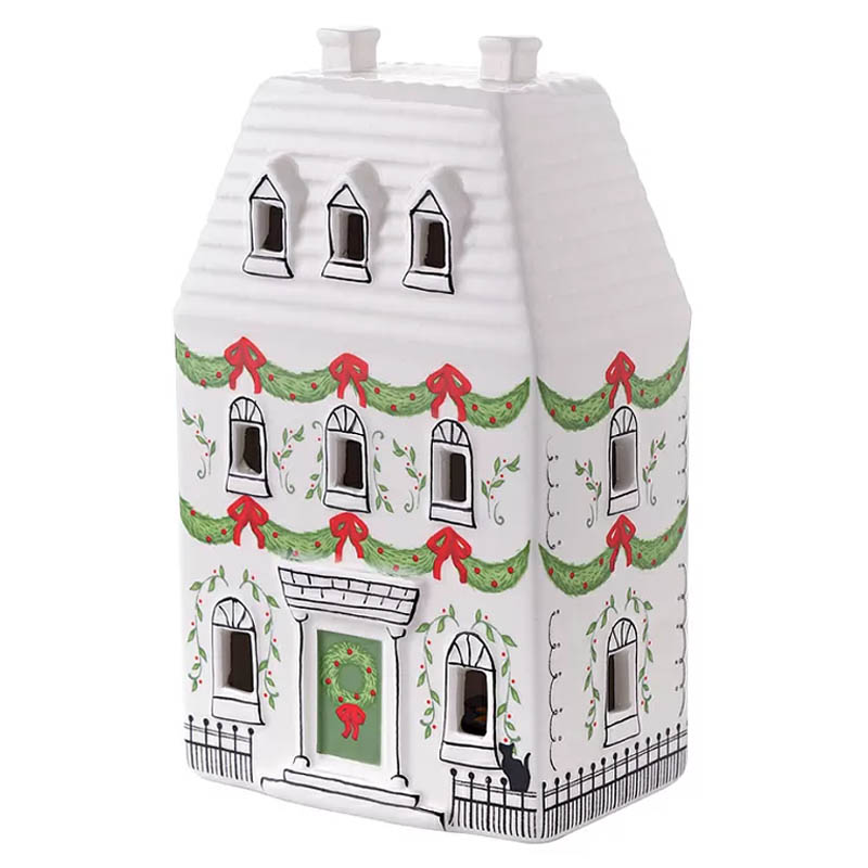 

Домик с подсветкой Tkano New Year Essential Olgod 19см