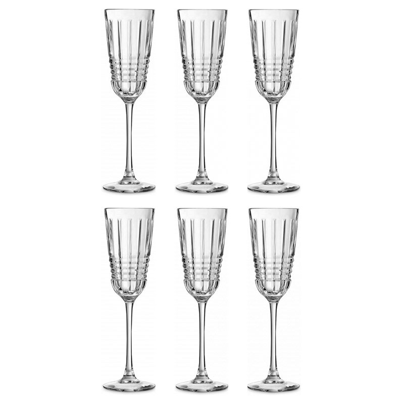 Набор бокалов для шампанского Cristal d`Arques Rendez-vous, 6шт Cristal d`Arques Q4351, цвет прозрачный