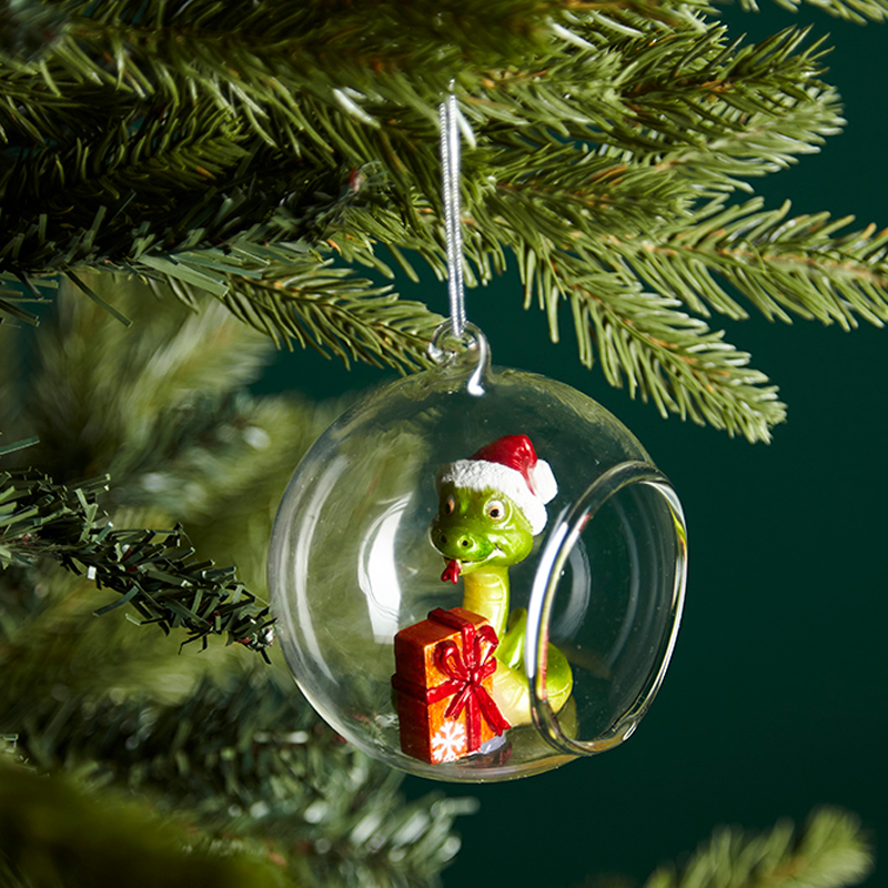 

Елочная игрушка Tkano New Year Essential Festive Snake