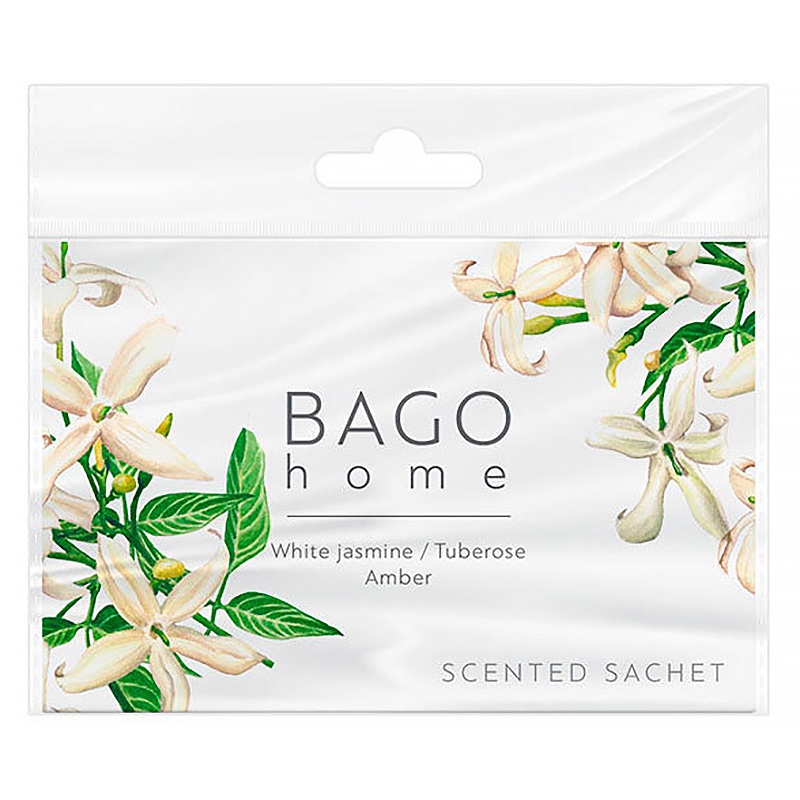 

Саше ароматическое BAGO home Акварель. Белый жасмин