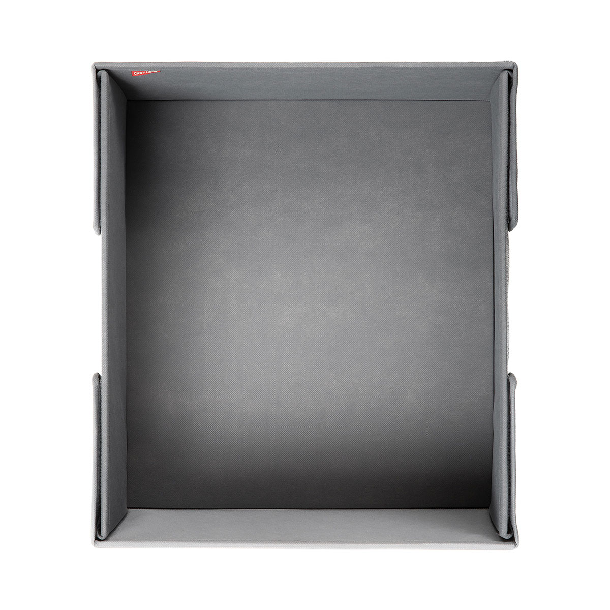 Короб с крышкой Casy Home For Professionals 50x44x22см, серебряный Casy Home PB-022, цвет серый - фото 4