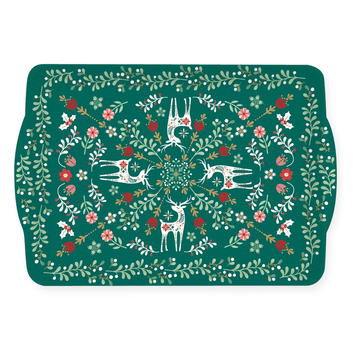 

Поднос Easy life Christmas Folk 33x22см