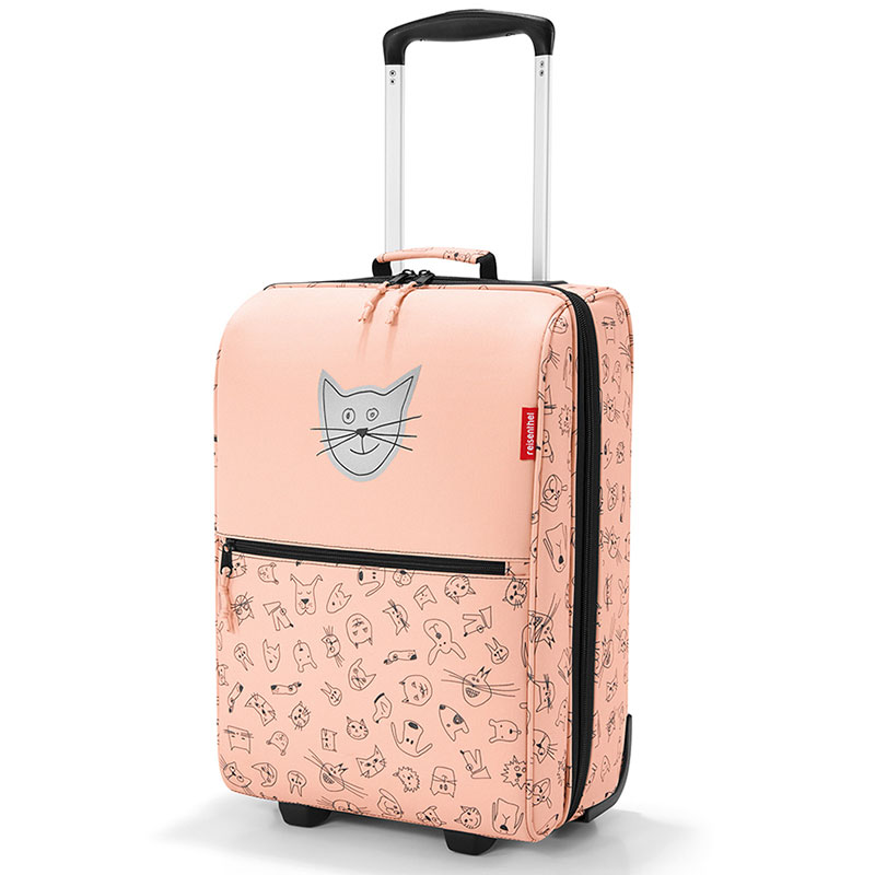 

Чемодан детский Trolley XS cats and dogs rose, Розовый