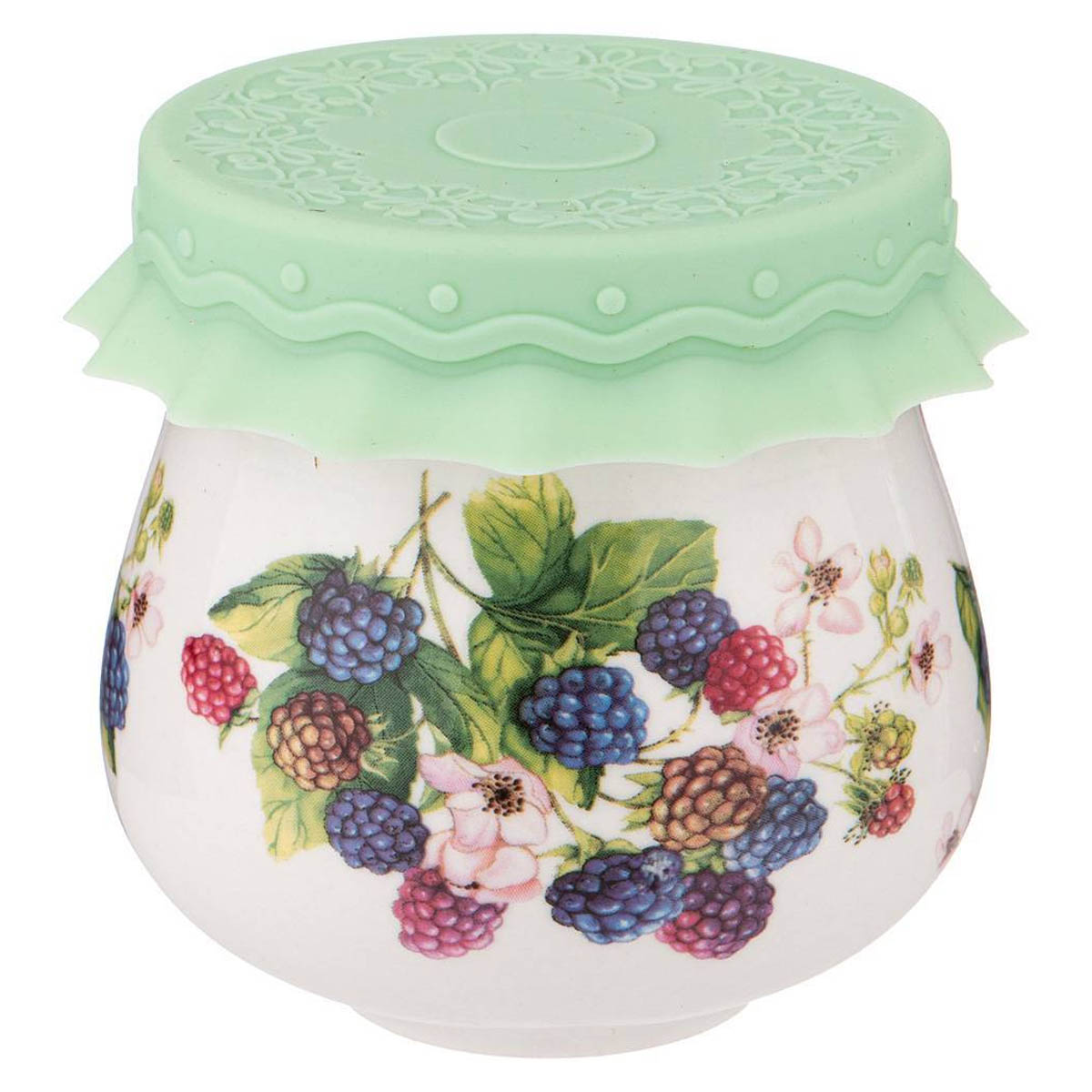 

Баночка с силиконовой крышкой Lefard Ягоды Ежевика 180мл