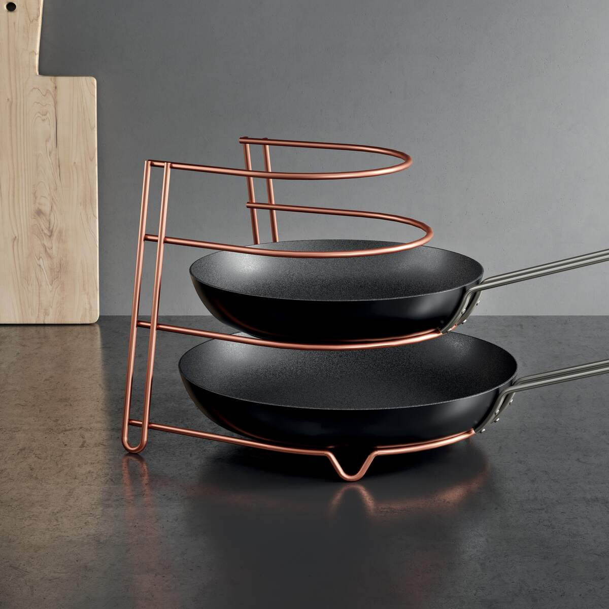 

Подставка на 4 сковород. Canyon (экспоз) Copper