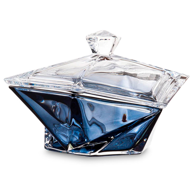 

Конфетница Crystalite Bohemia Оригами, Серый