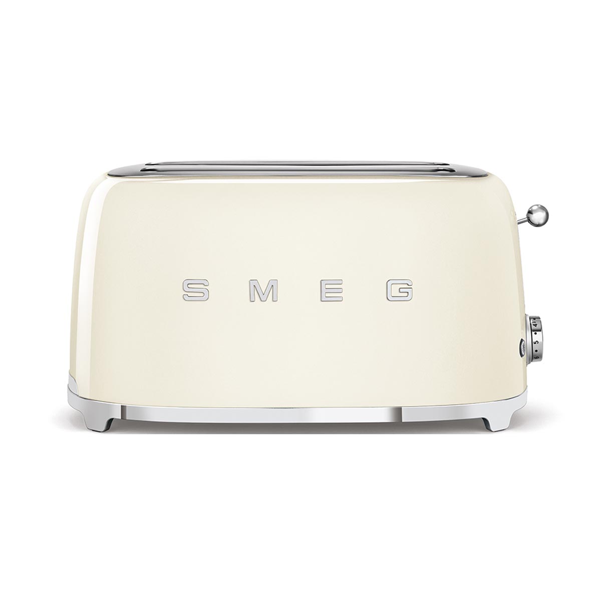 

Тостер на 4 ломтика Smeg 50’s Style, кремовый