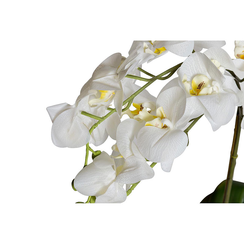 Растение искусственное Garda Decor Орхидея белая в горшке Garda Decor 29BJ-170-13, цвет белый - фото 2