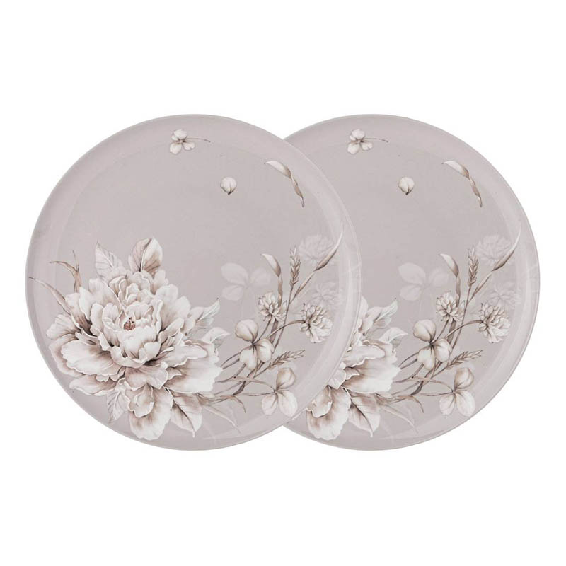 

Набор тарелок обеденных Lefard White Flower 25,5см, 2шт