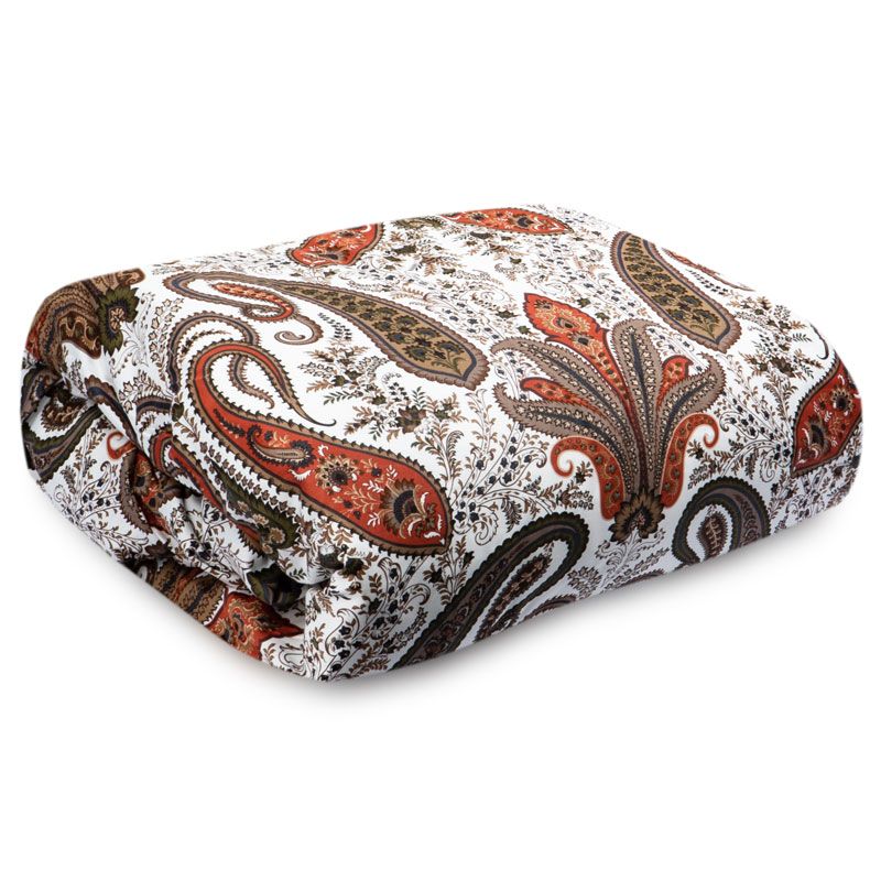 

Пододеяльник 1,5-спальный Gant Home Key West Paisley, Красный
