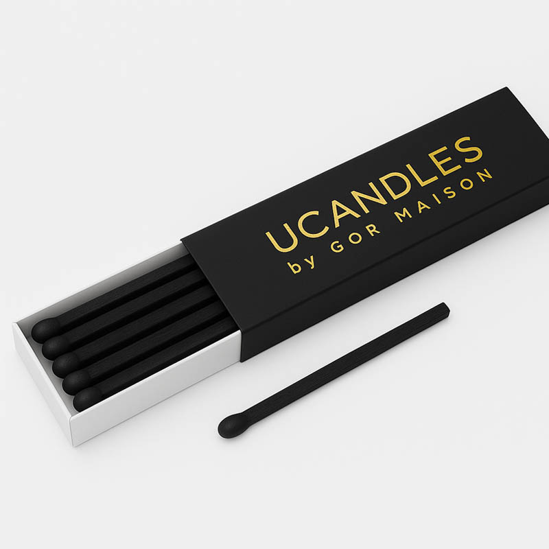 

Спички каминные Ucandles by Gor Maison в картонном футляре