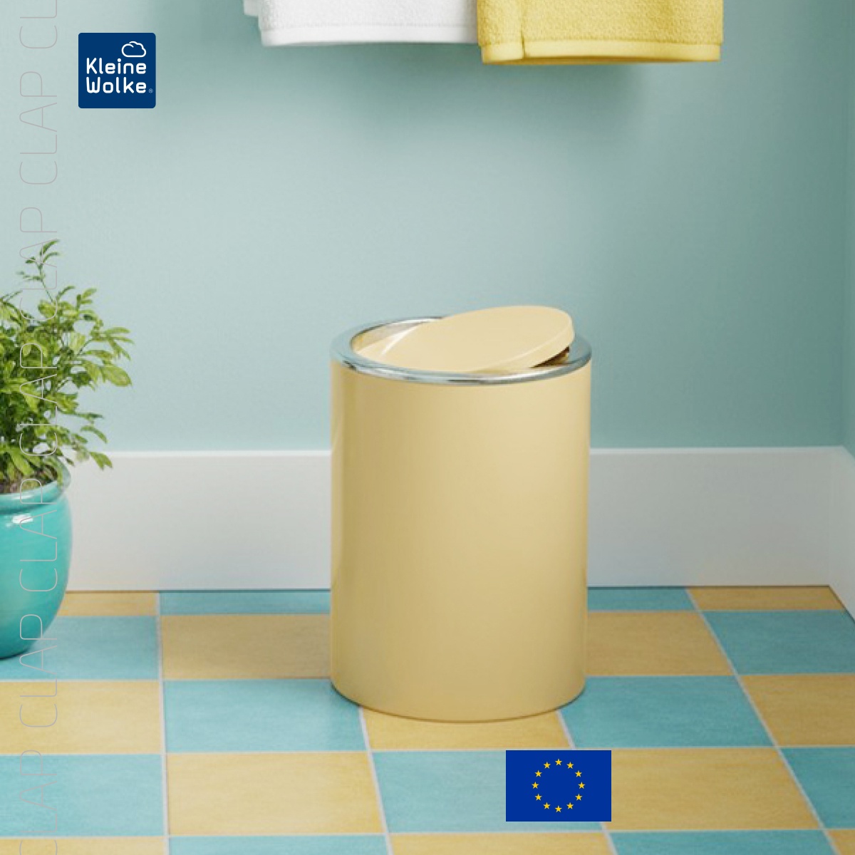 Ведро для мусора Kleine Wolke Clap Yellow 3710₽