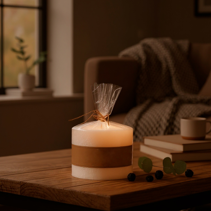 

Свеча-цилиндр Zapel Бирмингем 10см айвори