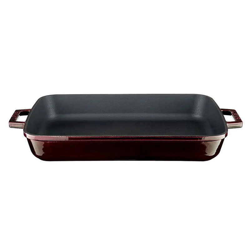 Форма для запекания чугунная Lava 26х40 см цвет фиолетовый 18060₽