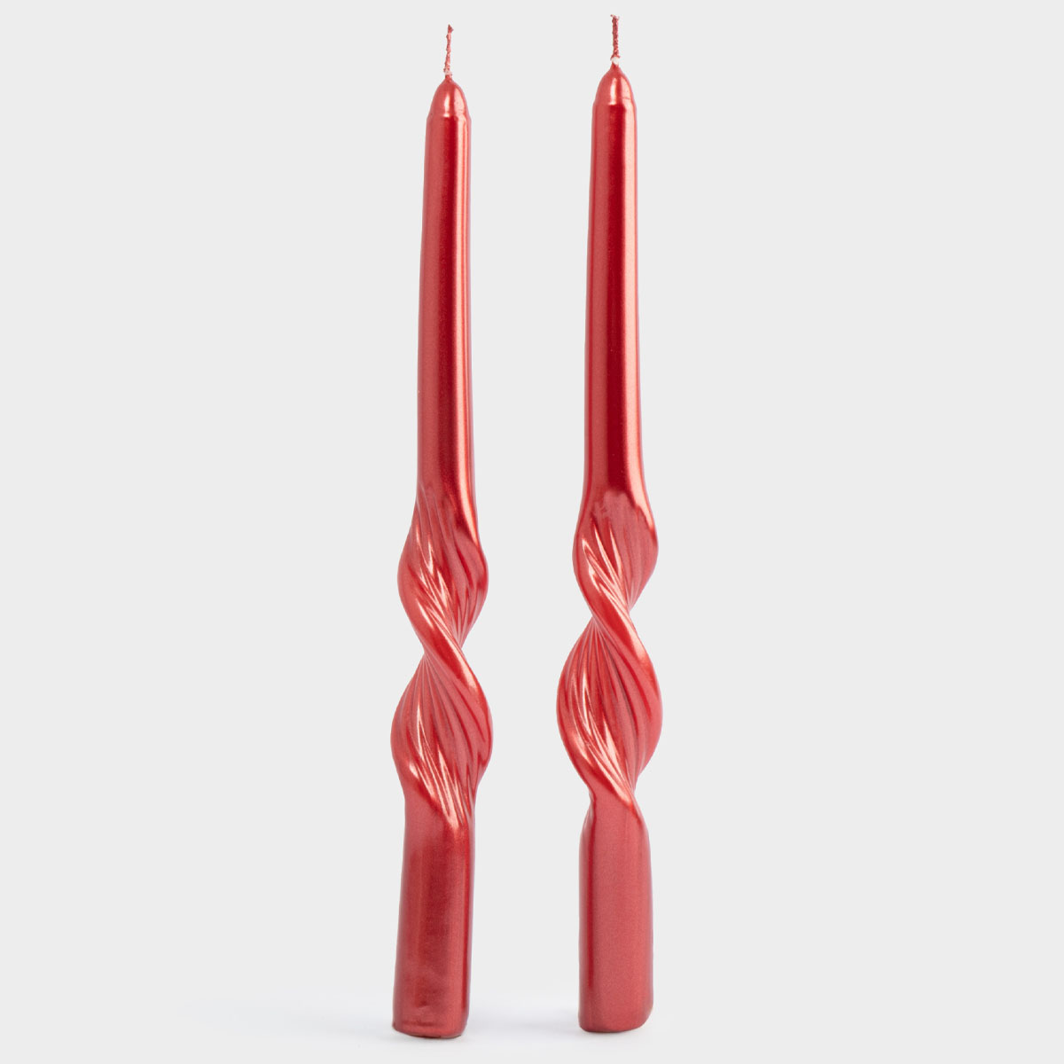 

Набор свечей витых Anna Lafarg Новый Год red, 2шт